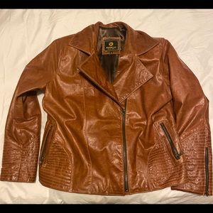 Leather jacket